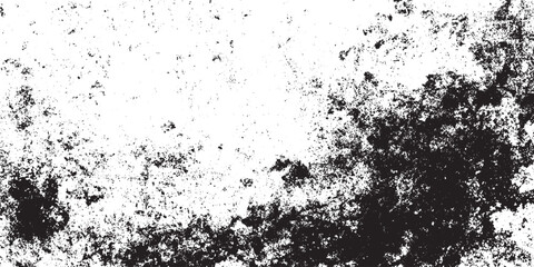 Texture grunge black or white of grunge cracks dust  wall texture vector grain dot white paper noise texture with distress effect vector illustration 