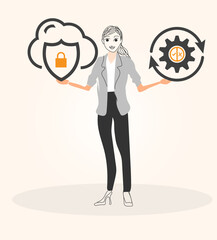 Balancing Cloud Security and Process Optimization