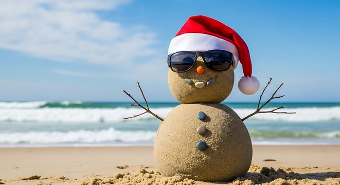 Potential Use/Keywords: Christmas in July, summer holiday fun, tropical Christmas, warm weather vacation.