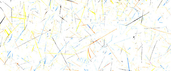 Vector Multicolor Random Lines Pattern For Scratch Texture Background