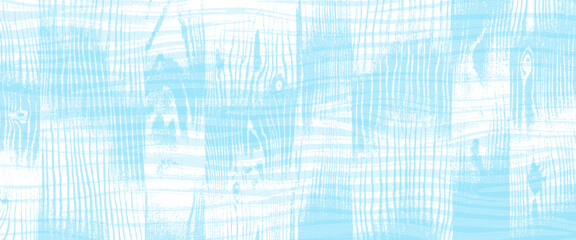Vector blue color old wooden plank with natural pattern for design 