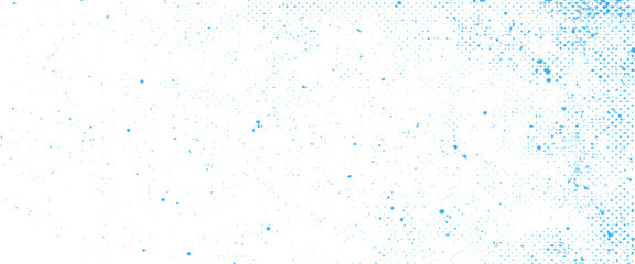 Vector Modern Blue Spray Paint Abstract Texture Ink Splatter With White Background