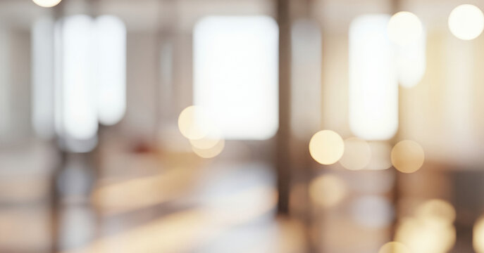 Abstract background with soft focus and warm circular light spots, creating a cozy luminous ambience with gentle glowing highlights and smooth visual depth across the scene.