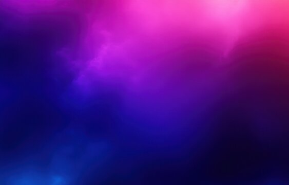 soft ethereal cloud-like gradient of deep blue, purple and pink with a dreamy glowing haze