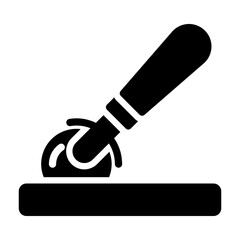 pizza cutter Solid icon