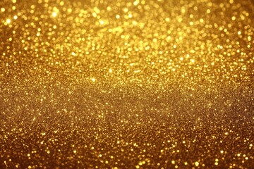 warm sparkling gold glitter background with bokeh highlights and dense shimmering texture evoking celebration and glamour