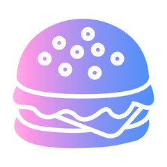 burger Gradient icon