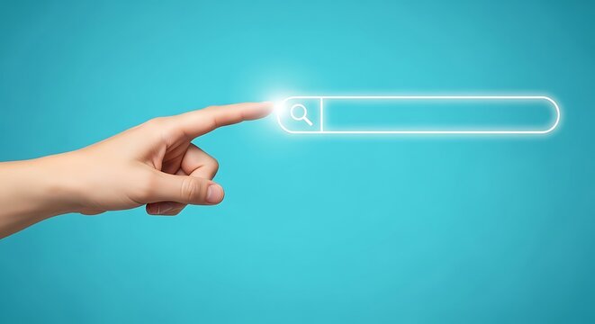 Clicking on the magnifying glass icon to start a digital quest.