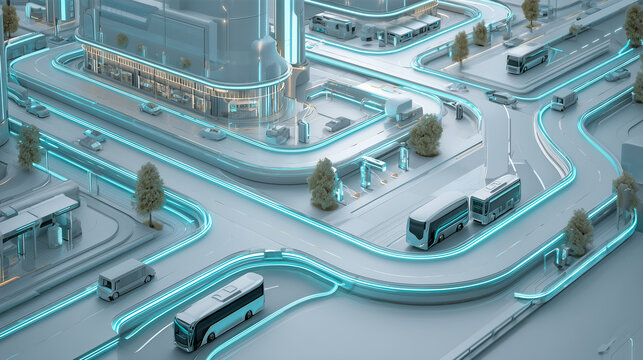 modern city landscape