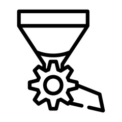 grinder Line Icon