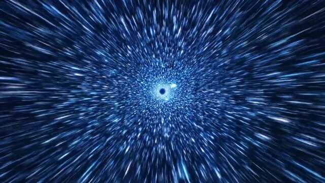 Hyperdrive to the unknown A dazzling cosmic journey