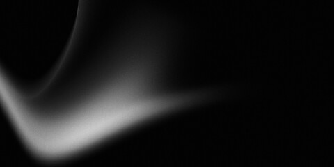 soft gray white light highlight on an abstract metallic black background.