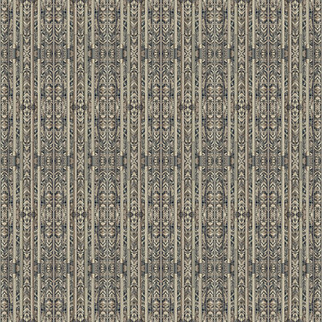 Vintage Ornamental Vertical Stripe Pattern Collection &ndash; Geometric, Floral, Baroque, Tribal and Art Deco Engraved Decorative Columns Seamless Pattern