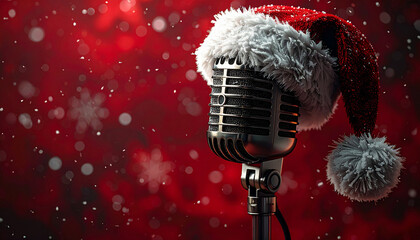 Festive Microphone: Holiday Music & Entertainment
