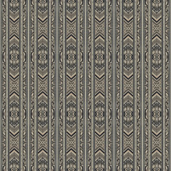 Vintage Ornamental Vertical Stripe Pattern Collection – Geometric, Floral, Baroque, Tribal and Art Deco Engraved Decorative Columns Seamless Pattern