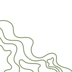 Topographic Abstract Corner