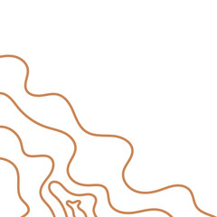 Topographic Abstract Corner