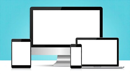 Responsive Design Mockup - Showcase Your Website on Various Devices.