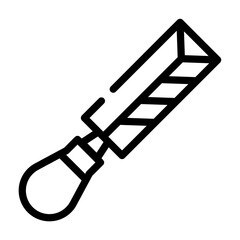 rasp Line Icon