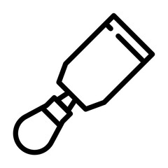 chisel Line Icon