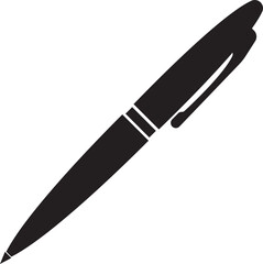 Pen Icon. Collection of vector for writing and artistic tools pen, pencil, marker, paintbrush. classic hand writing tool for calligraphy. Web site page and mobile app design vector element.