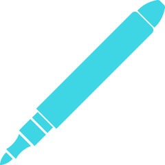 Pen Icon. Collection of vector for writing and artistic tools pen, pencil, marker, paintbrush. classic hand writing tool for calligraphy. Web site page and mobile app design vector element.