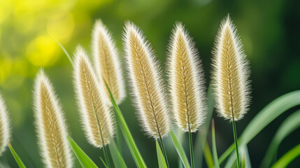 A colorful grass flower