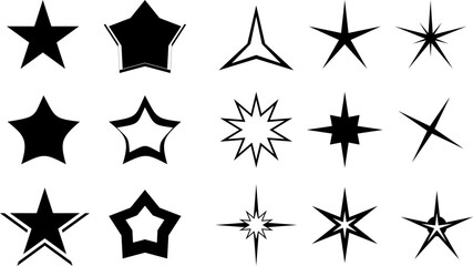 Star Collecctions icon. Stars in modern style
