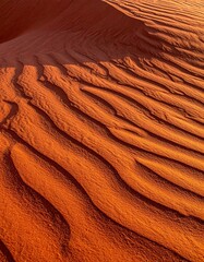 Ripples in the Sand - A Desert Landscape Texture.