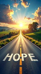 Road to Hope - A Journey Towards a Brighter Future.