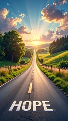 Road to Hope - A Journey Towards a Brighter Future.
