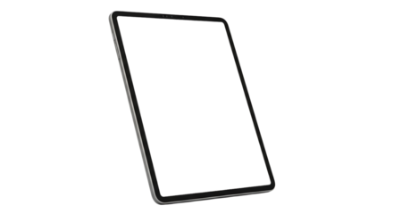 Sleek modern tablet mockup for app interface presentation, use this device to showcase your UI design, or create a digital brand visual, great for tech ads