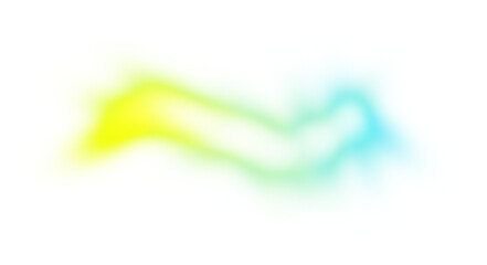 Glowing neon gradient wave flow overaly PNG background. Abstract neon glowing lighting flow gradient shaped cutout PNG. Glowing neon light leaks texture with film grain.