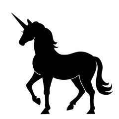 horse silhouette vector illustration