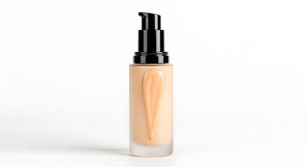 Naklejka premium Best foundation makeup for flawless skin coverage and long lasting wear for all skin types