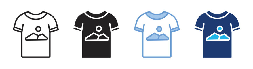 Polo icon set multiple style collection