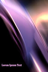 ABSTRACT BLURRED BACKGROUND. The light spills onto the black background, creating an interesting abstract design&mdash;a pattern of lines and halftones that evokes various associations in your imagination.