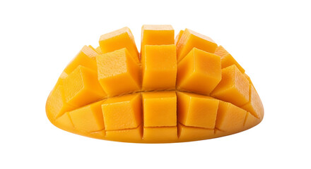 Juicy mango chunks tantalize the taste buds, a tropical delight ready to be savored for a healthy snack or vibrant addition to your summer smoothie