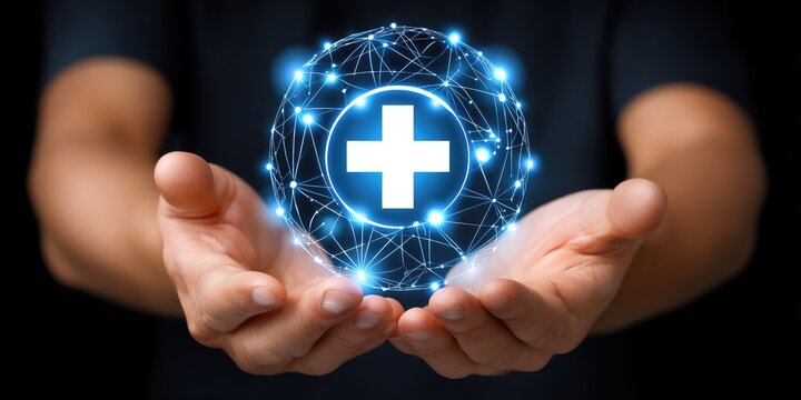 Empowering health innovations medical technology digital health solutions healthcare environment close-up view future of medicine