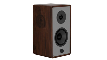 Obraz premium 3d rendering desktop speaker