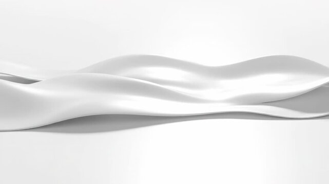 Minimalist clean bright white background featuring subtle, continuous slow abstract waves pulsing lightly across the surface conveying pure rhythm and flow elegant, pulsing lightly, website background
