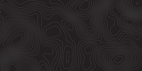 Dark abstract topographic background with smooth contour lines forming a modern, minimal, wavy terrain pattern. Clean monochrome design ideal for branding, posters, presentations, and digital graphics