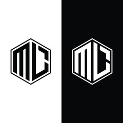 Letter ML Hexagon Monogram Logo Stock Illustrations, Vectors and Clipart.