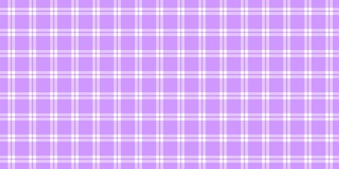 Purple gingham checkered pattern background. Soft pastel purple plaid seamless design, perfect for fabric prints, scrapbooking, wrapping paper, and cute digital projects with a sweet cozy aesthetic.