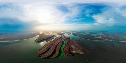 Polluted world v78 8K VR 360 Equirectangular Spherical Panorama