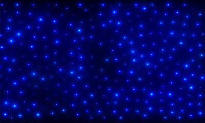 Dark blue abstract starry night sky background illustration for winter holiday celebration design