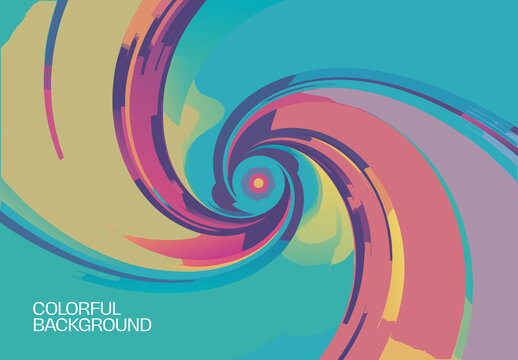 Vintage Rays Background Design