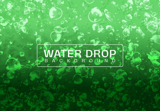 Water Drop Background Design