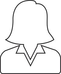 silhouette of a woman