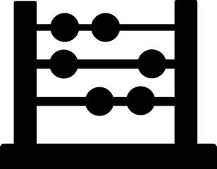  Abacus icon. vector dual tone icon for your website, mobile, presentation, and logo design. abacus glyph icon, isolated on transparent background